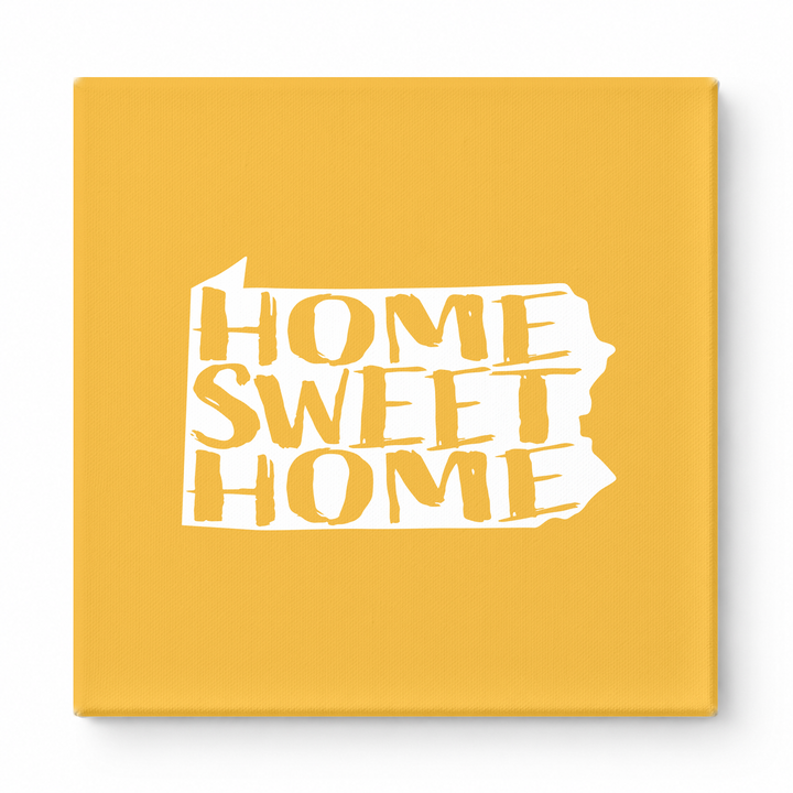 HOME SWEET HOME — Pennsylvania State Silhouette