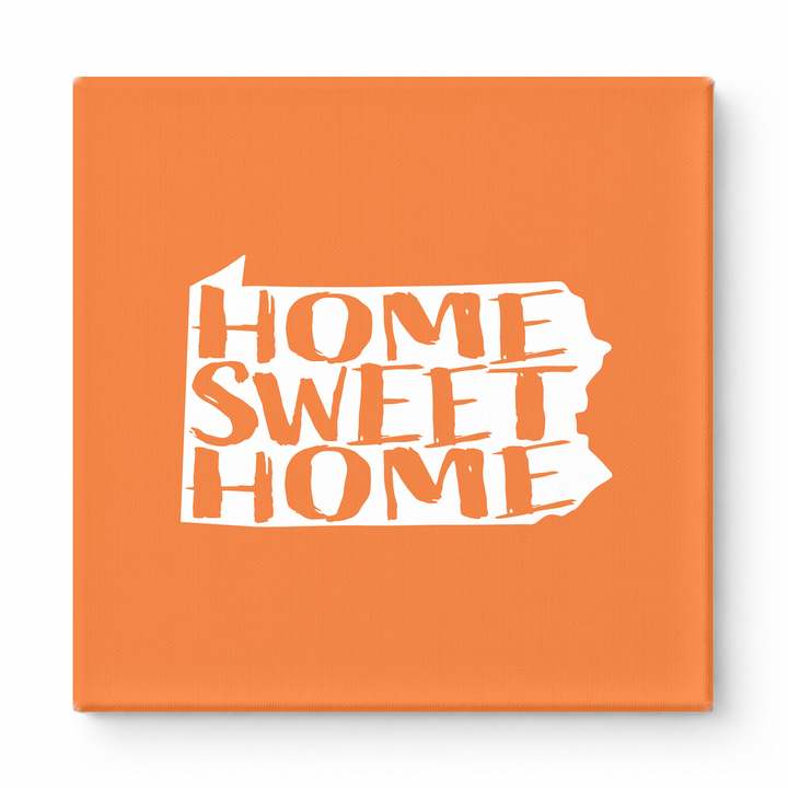 HOME SWEET HOME — Pennsylvania State Silhouette