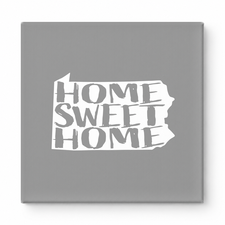 HOME SWEET HOME — Pennsylvania State Silhouette