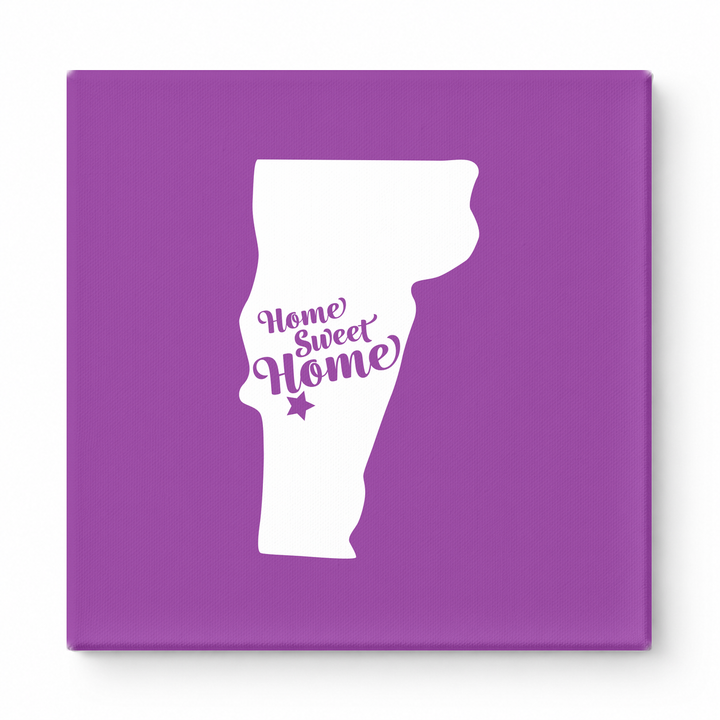 Home Sweet Rutland — Vermont State Silhouette