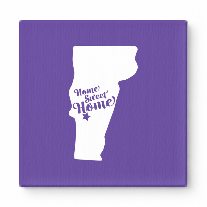 Home Sweet Rutland — Vermont State Silhouette