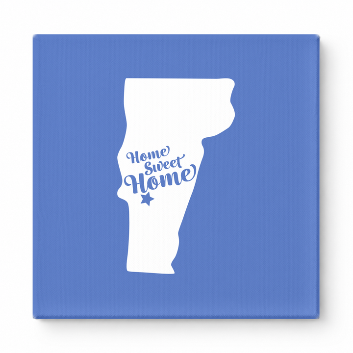 Home Sweet Rutland — Vermont State Silhouette