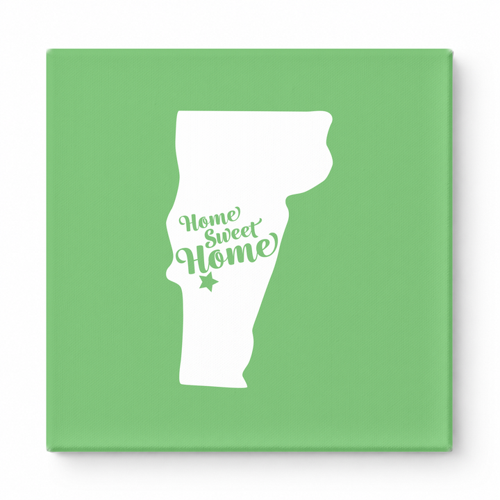 Home Sweet Rutland — Vermont State Silhouette