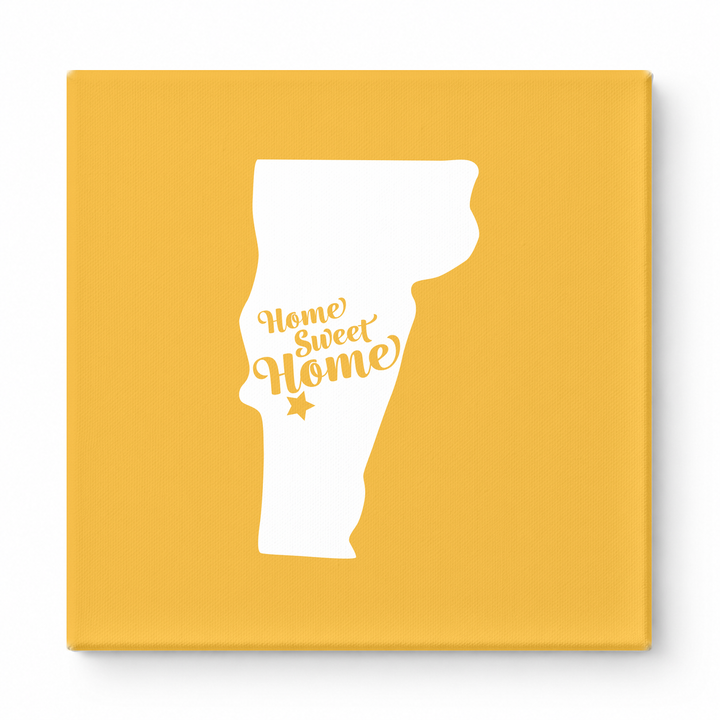 Home Sweet Rutland — Vermont State Silhouette