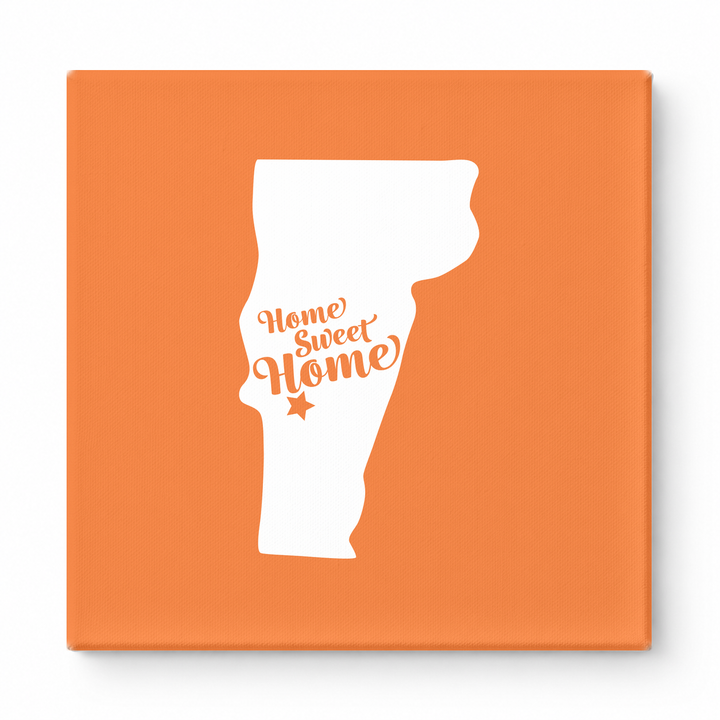 Home Sweet Rutland — Vermont State Silhouette