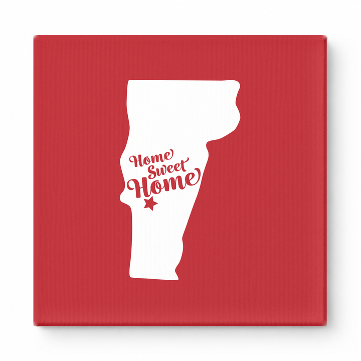 Home Sweet Rutland — Vermont State Silhouette