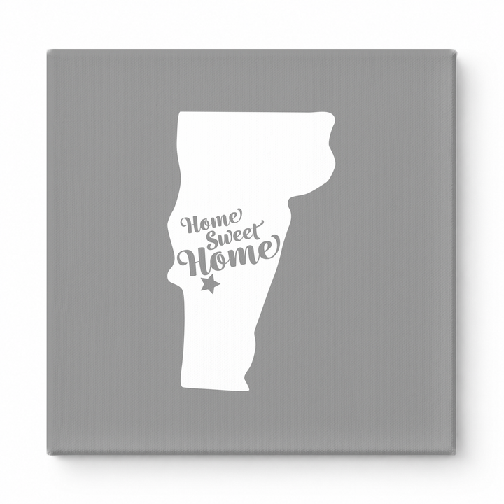 Home Sweet Rutland — Vermont State Silhouette