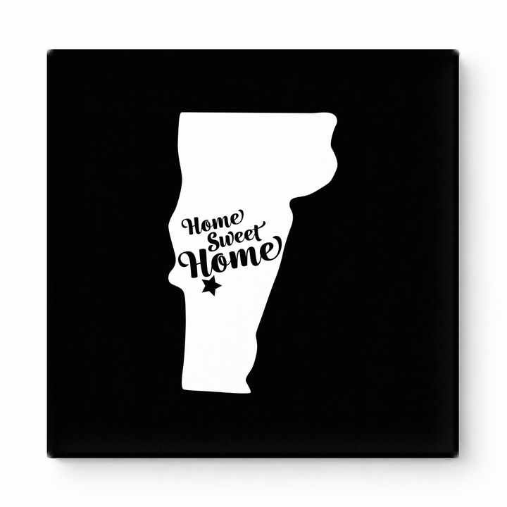 Home Sweet Rutland — Vermont State Silhouette