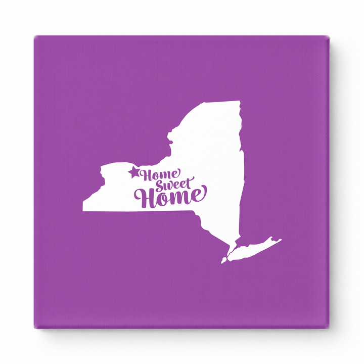 Home Sweet New York — New York State Silhouette
