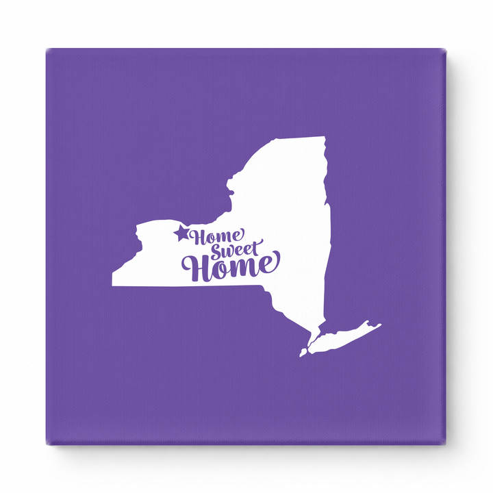Home Sweet New York — New York State Silhouette