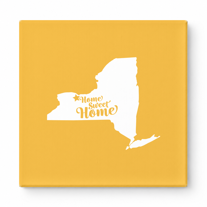 Home Sweet New York — New York State Silhouette