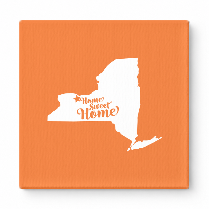 Home Sweet New York — New York State Silhouette