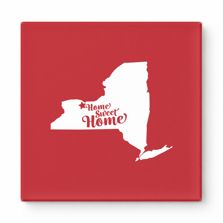 Home Sweet New York — New York State Silhouette