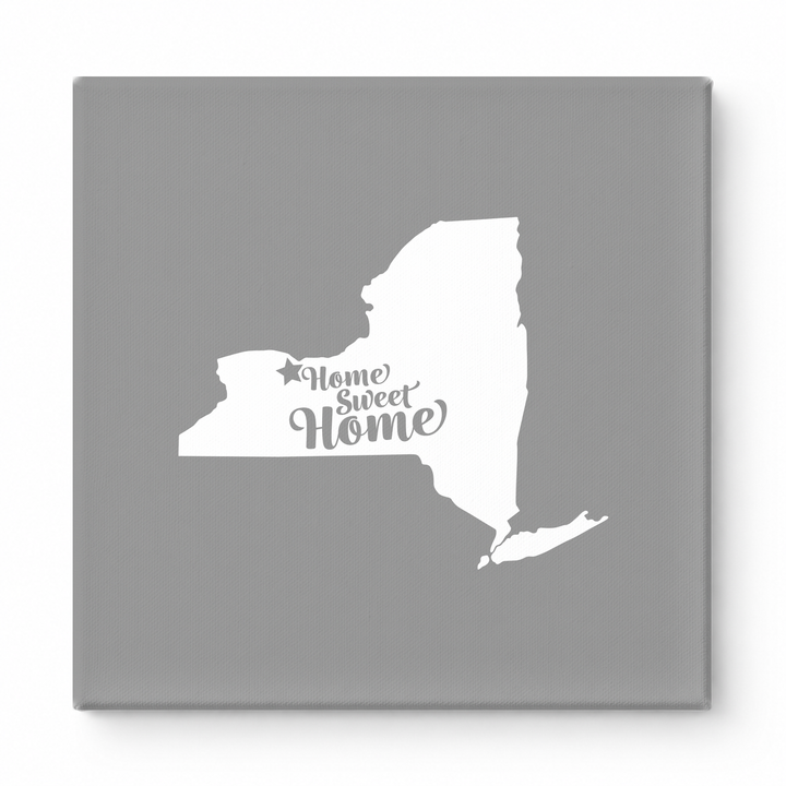 Home Sweet New York — New York State Silhouette