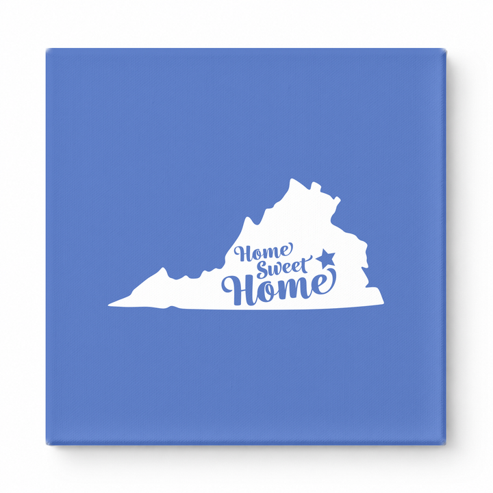 Home Sweet Home — Virginia State Silhouette