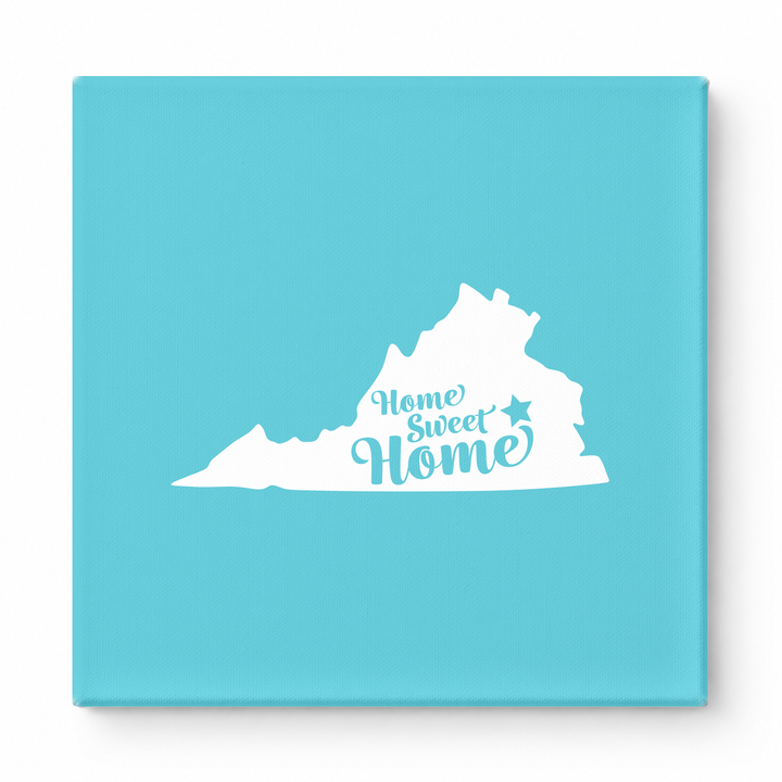 Home Sweet Virginia Beach — Virginia State Silhouette