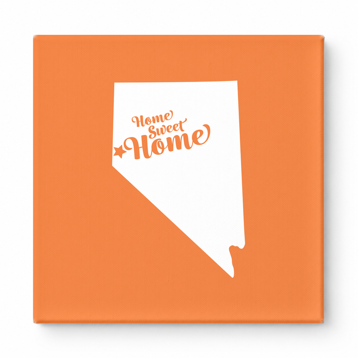 Home Sweet Reno — Nevada State Silhouette