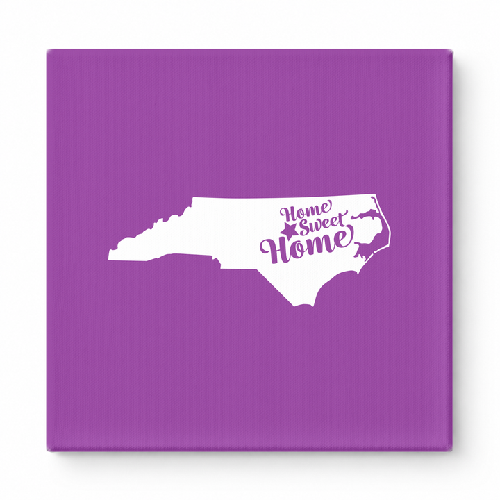 Home Sweet Home — North Carolina State Silhouette