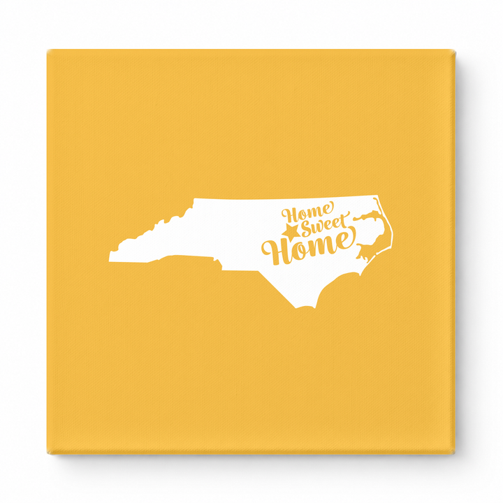 Home Sweet Home — North Carolina State Silhouette