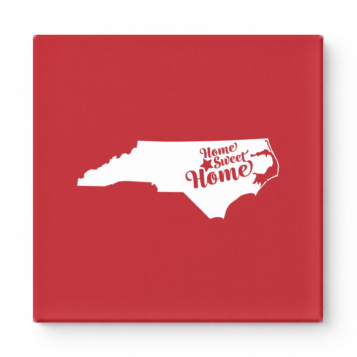 Home Sweet Home — North Carolina State Silhouette