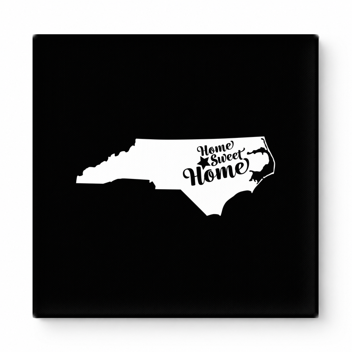 Home Sweet Home — North Carolina State Silhouette