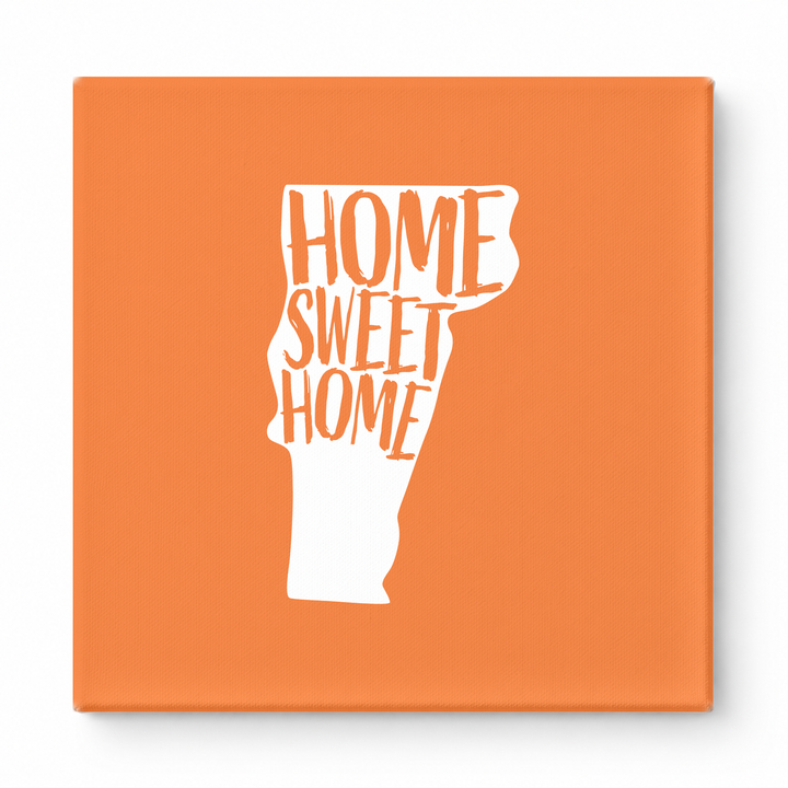 HOME SWEET HOME — Vermont State Silhouette