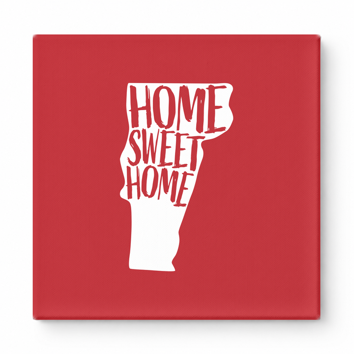 HOME SWEET HOME — Vermont State Silhouette