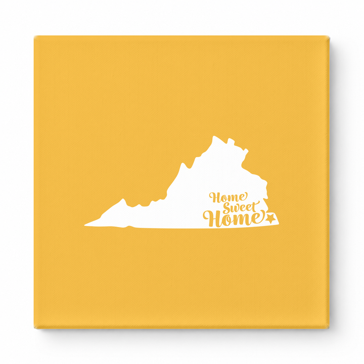 Home Sweet Home — Virginia State Silhouette