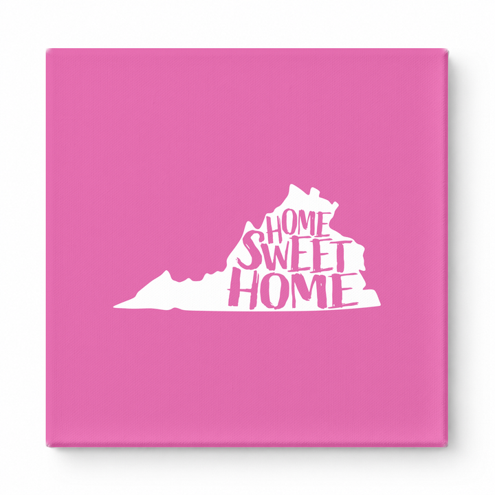 HOME SWEET HOME — Virginia State Silhouette