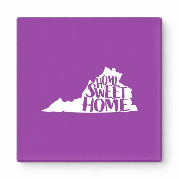 HOME SWEET HOME — Virginia State Silhouette