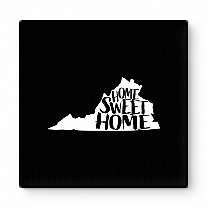 HOME SWEET HOME — Virginia State Silhouette