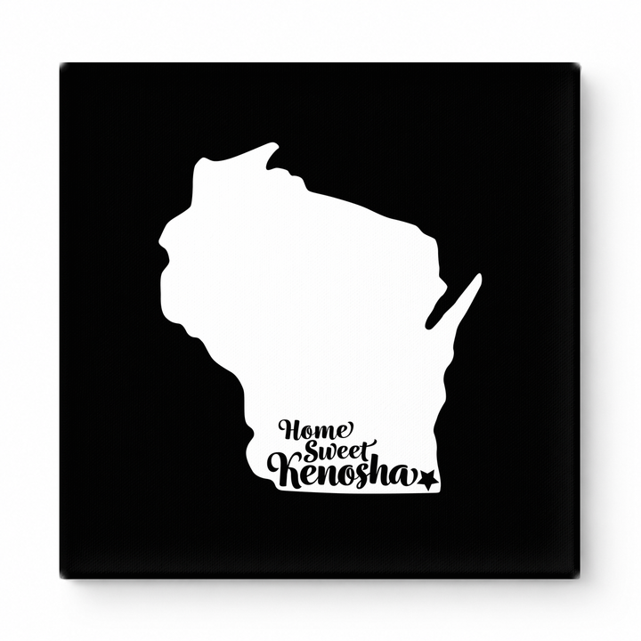 Home Sweet Nonosha — Wisconsin State Silhouette