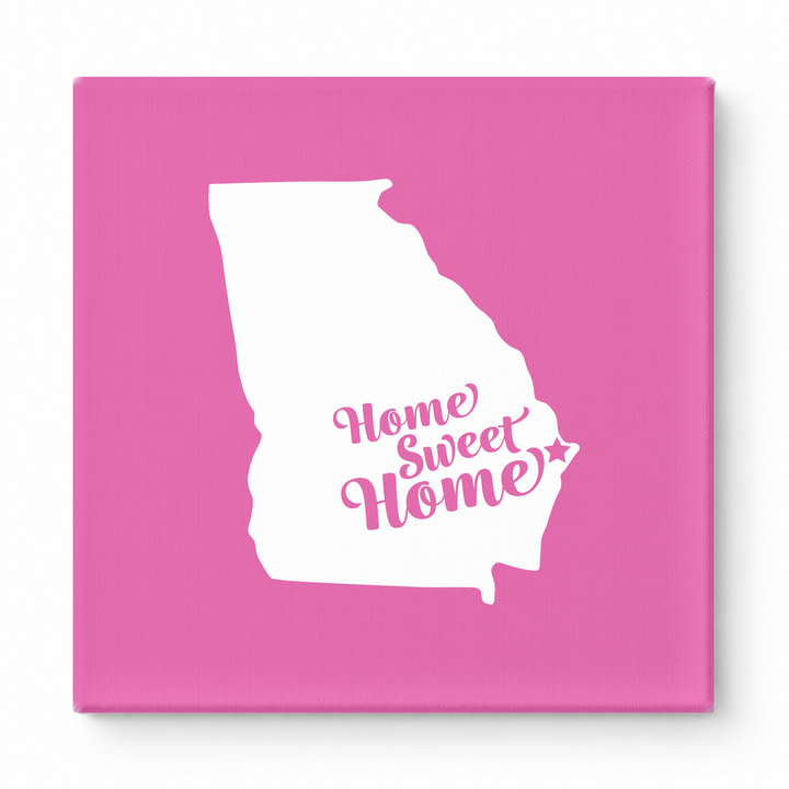 Home Sweet Savannah — Georgia State Silhouette