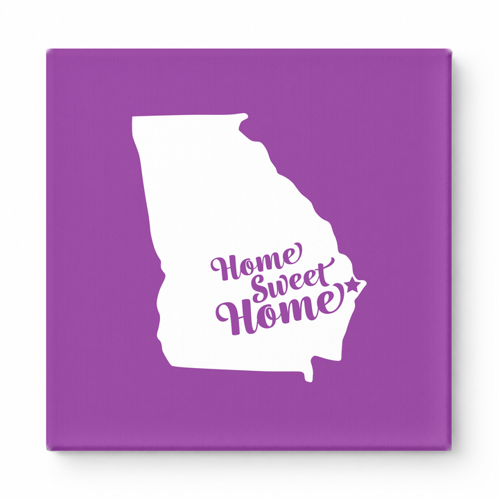 Home Sweet Savannah — Georgia State Silhouette