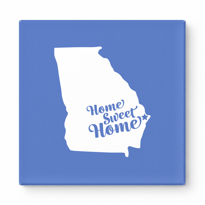 Home Sweet Savannah — Georgia State Silhouette