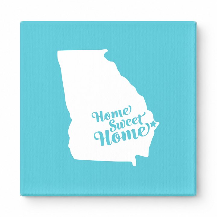Home Sweet Savannah — Georgia State Silhouette