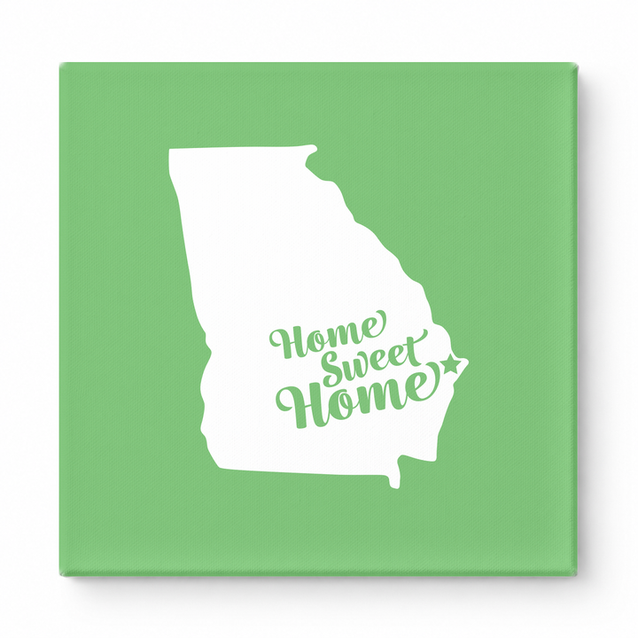 Home Sweet Savannah — Georgia State Silhouette