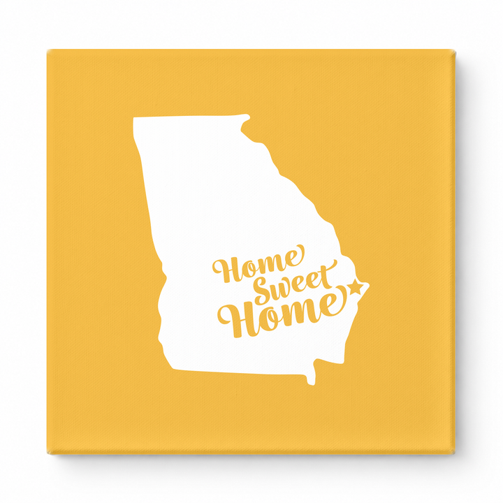 Home Sweet Savannah — Georgia State Silhouette
