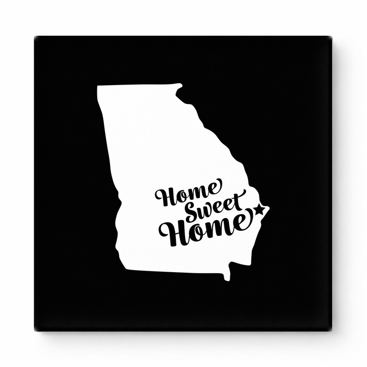 Home Sweet Savannah — Georgia State Silhouette