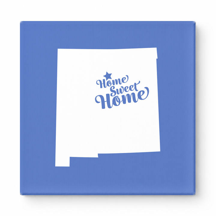 Home Sweet Santa Fe — New Mexico State Silhouette