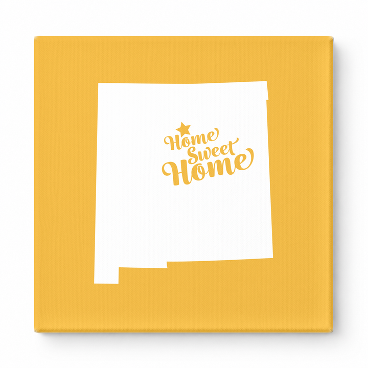 Home Sweet Santa Fe — New Mexico State Silhouette