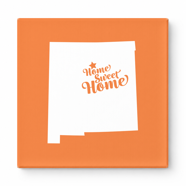 Home Sweet Santa Fe — New Mexico State Silhouette