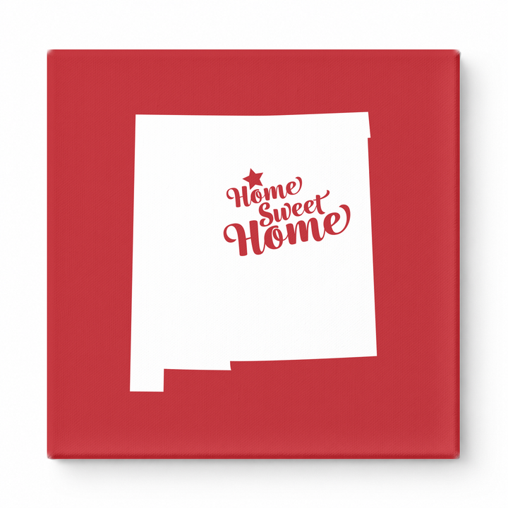 Home Sweet Santa Fe — New Mexico State Silhouette