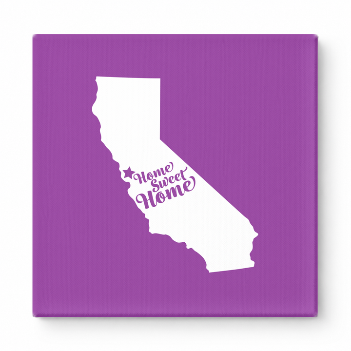 Home Sweet San Jose — California State Silhouette