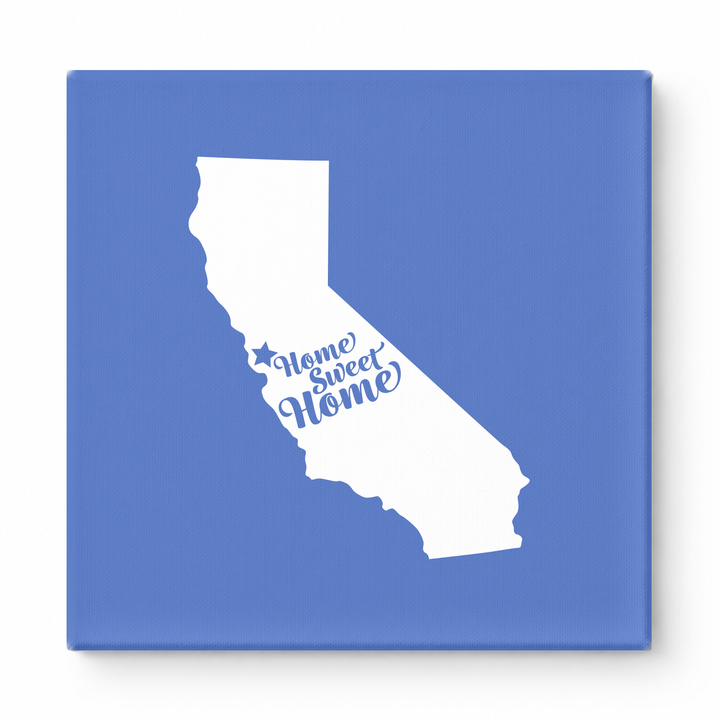 Home Sweet San Jose — California State Silhouette