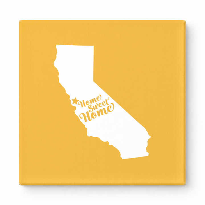 Home Sweet San Jose — California State Silhouette