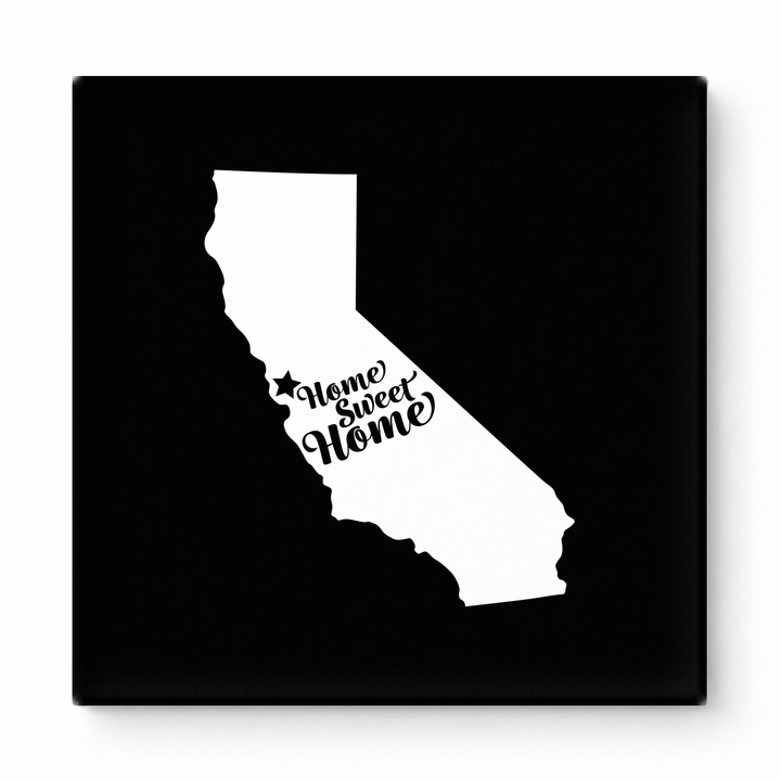 Home Sweet San Jose — California State Silhouette