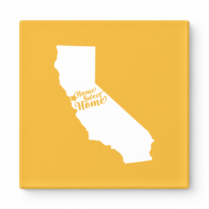 Home Sweet San Francisco — California State Silhouette