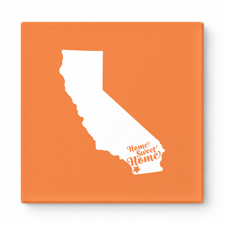 Home Sweet San Diego — California State Silhouette