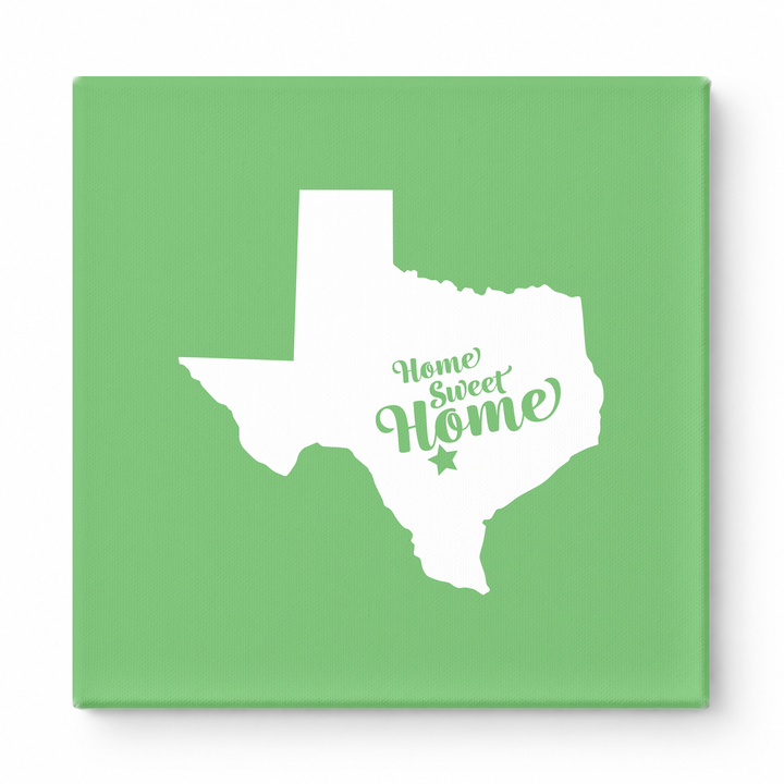 Home Sweet San Antonio — Texas State Silhouette